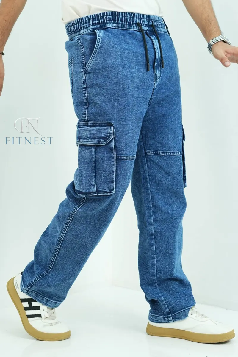 6 Pocket Denim Baggy
